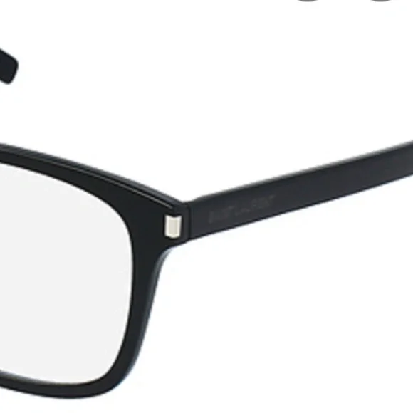 Saint Laurent Black Designer Eyeglasses - Picture 2 of 10